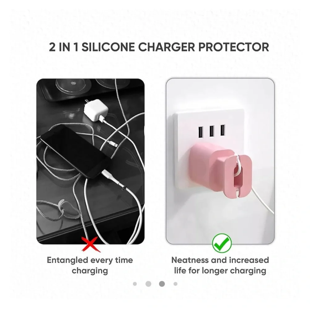 NIB Silicon Power Adapter case. Case only- does not include charger
